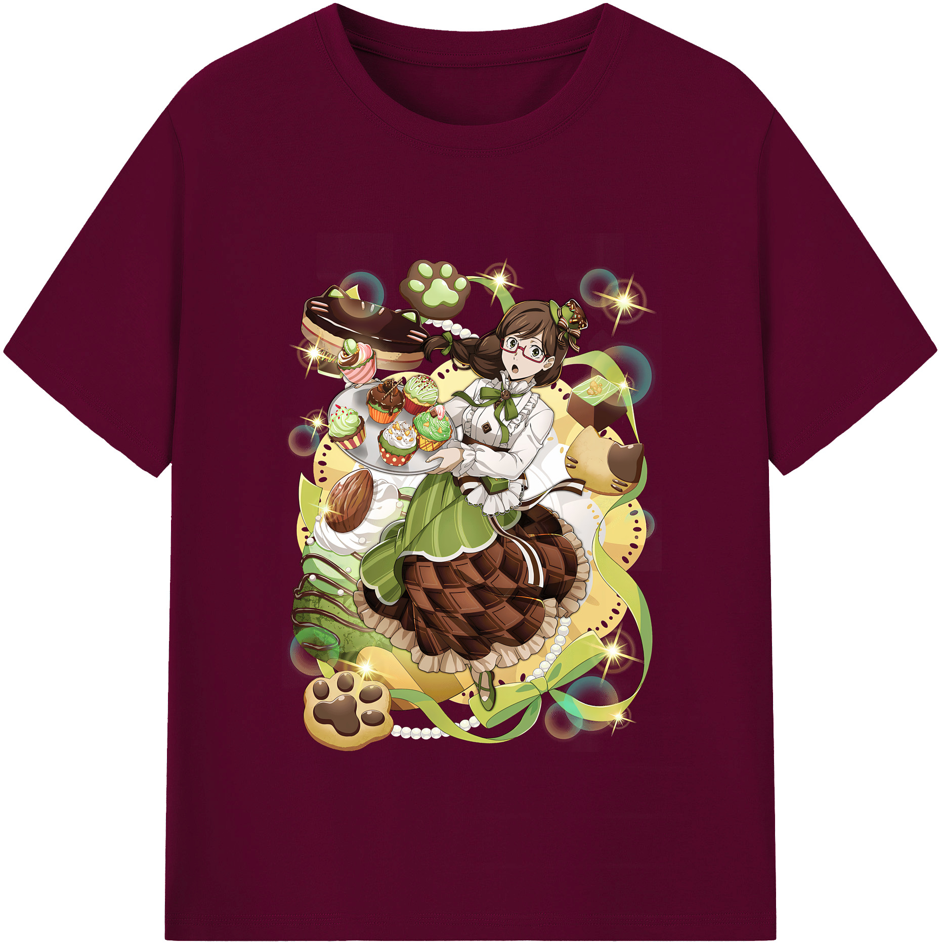 （画像用） 文豪ストレイドッグス Bungo Stray Dogs レディースカジュアルプリントTシャツ（綿100％）